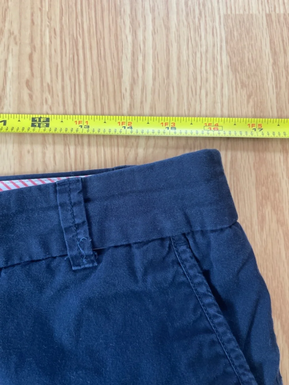 J. Crew 100% Cotton Chino Broken-In Bundle of 3 Navy Blue Khaki 5” Inseam Shorts